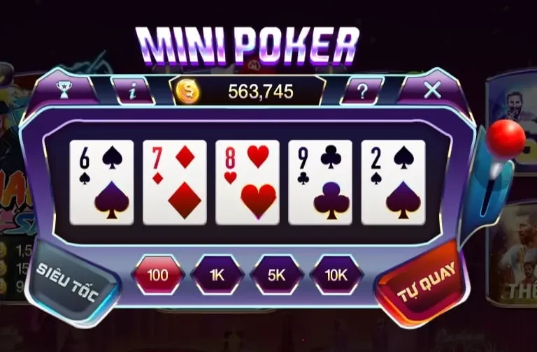 kinh nghiệm chơi Mini Poker