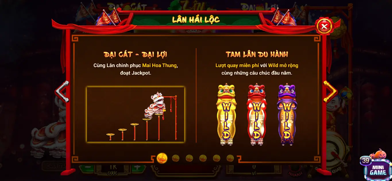 Game Lân Hái Lộc cực dễ dàng chiến thắng tại 789club